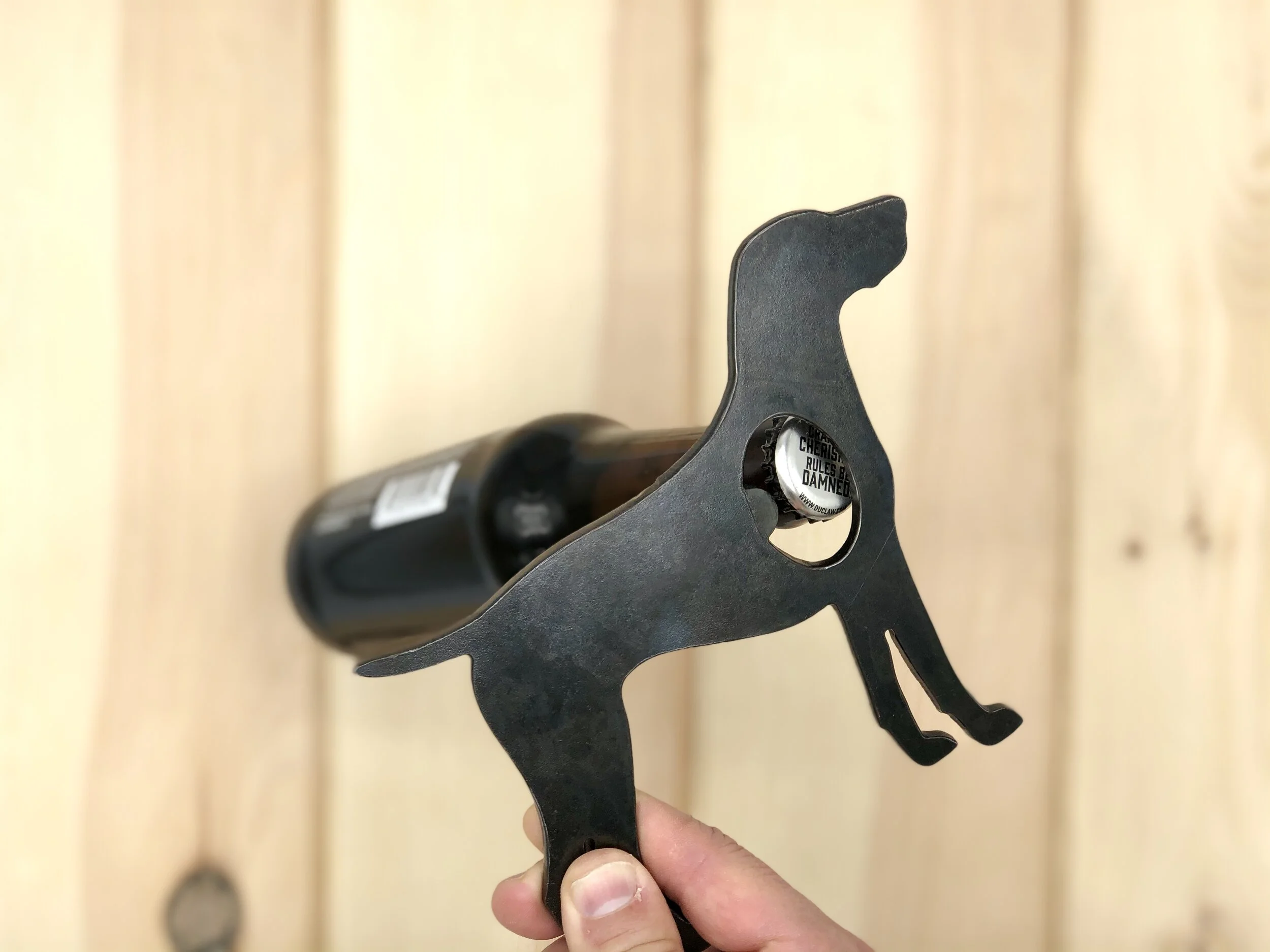 German Short Haired Pointer Metal Bottle Opener 002