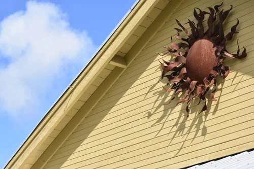 Arnie Garborg sun sculpture