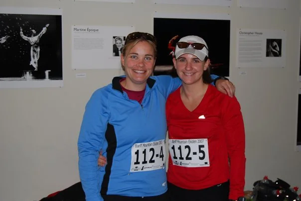  My running buddy Jen and I after the race