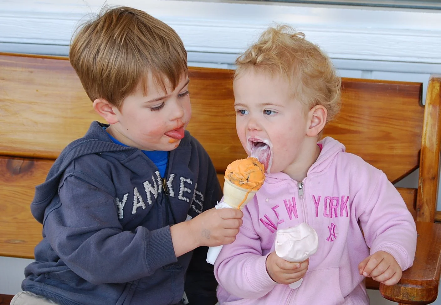 Always time for ice cream!