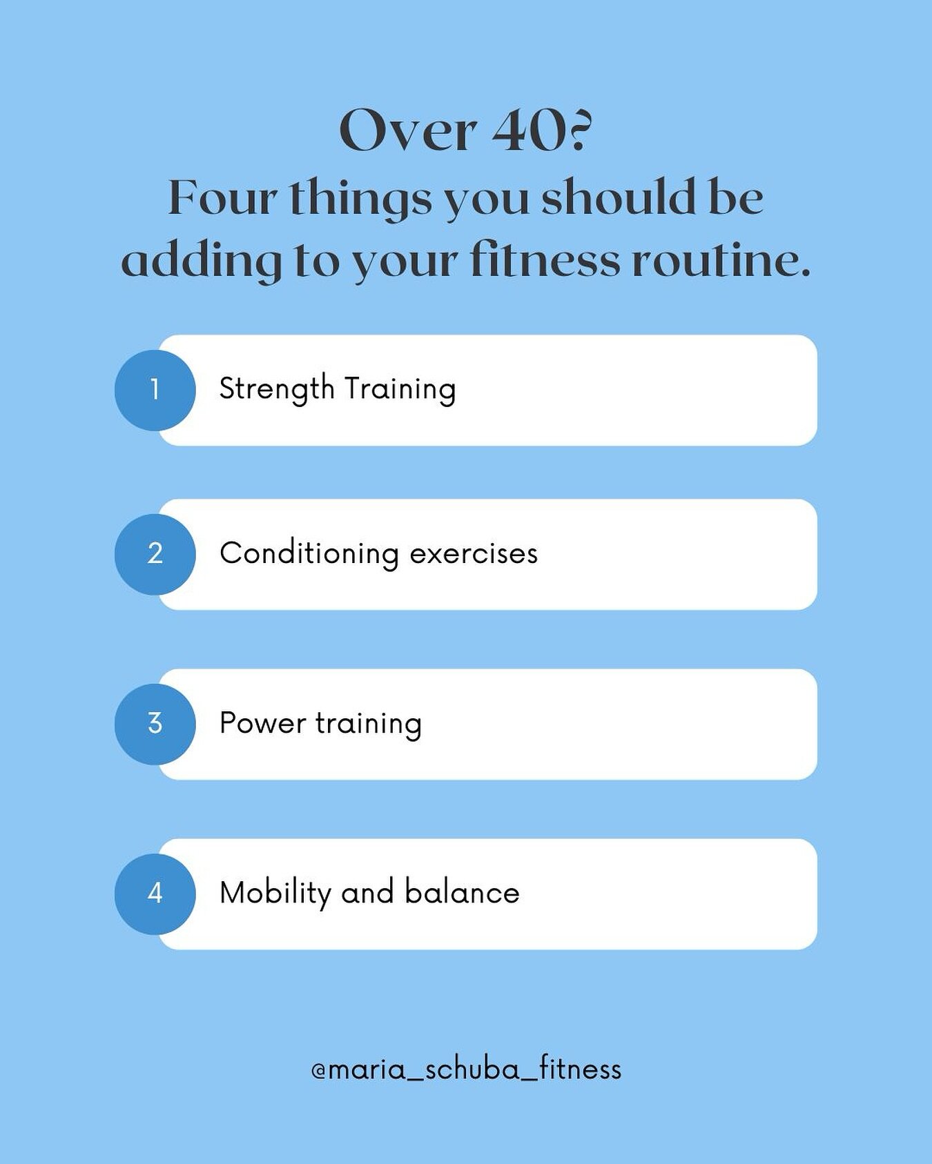 Struggling with what to do for exercise in peri-menopause?

Here&rsquo;s what you need to know.

✨Most importantly, find something you enjoy to do and you can do somewhat consistently.

The recommended amount of weekly exercise is at least 150 minute