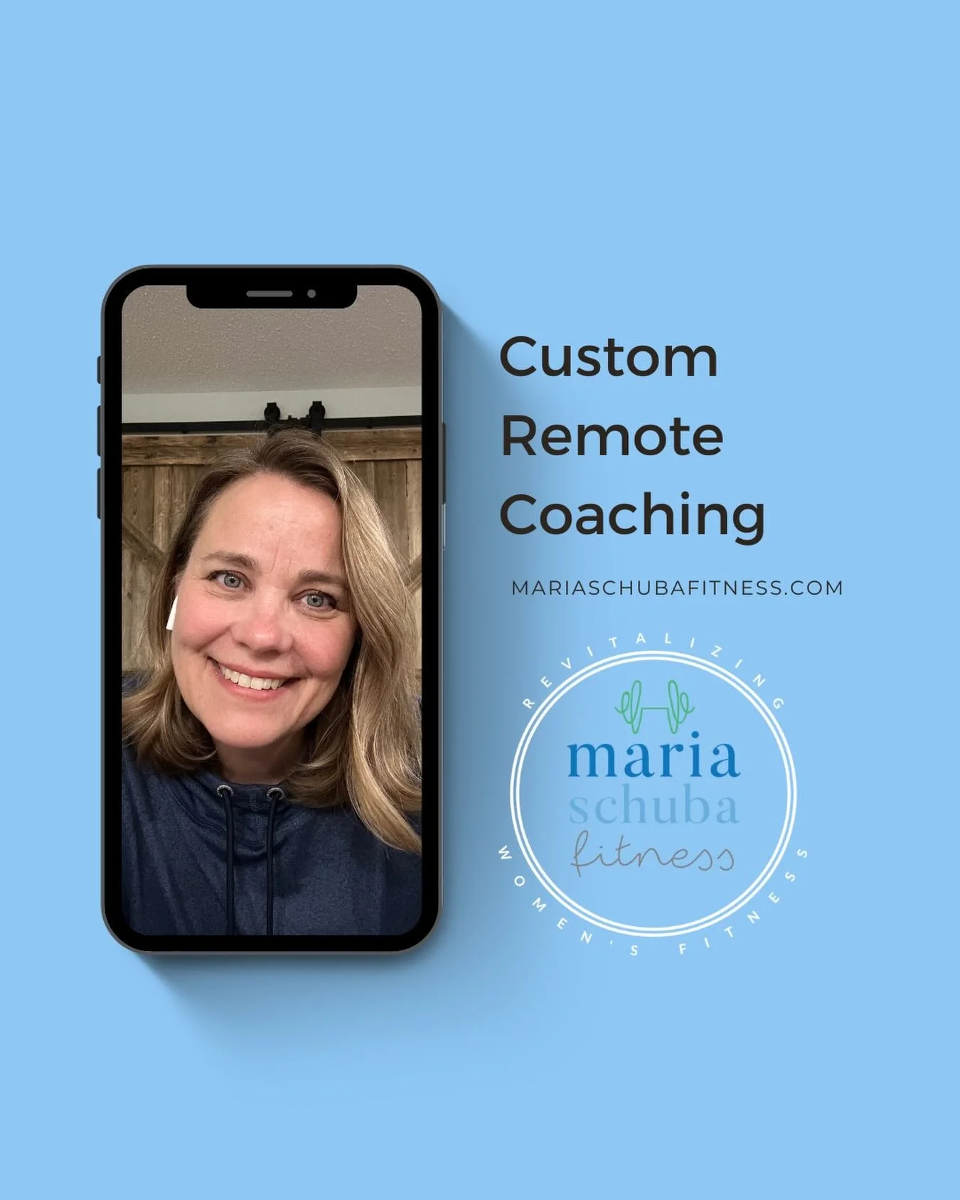 Train from the comfort of your own home.

My 1:1 Custom Remote Coaching is designed for women in every stage of life &mdash; expecting moms, new and seasoned mothers, and women navigating perimenopause or menopause.

Wherever you are, we&rsquo;ll cre