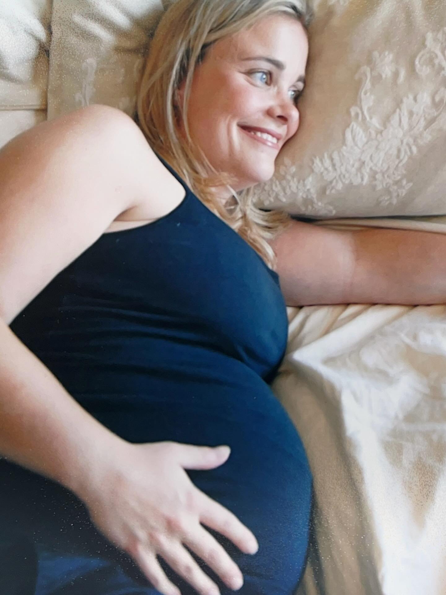 Pregnancy sometimes may seem like an eternity. Especially when your body isn&rsquo;t feeling like you think it should be.

If you&rsquo;re feeling down about extra aches and pains and the fact that you need to slow down a bit, I see you. It sucks whe