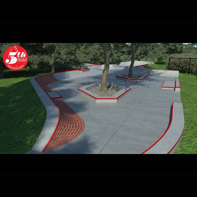 Here's a few perspective shots of the design we put together for Lititz borough. Huge thanks to @lancasterskateparks and all the volunteers helping to fundraise and advocate for this project! #5thpocketskateparks #5thpocketdesign #skateparkdesign #lititz #lititzskatepark