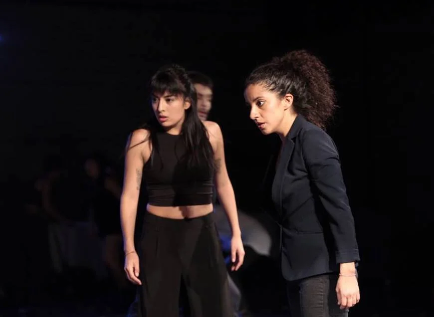  María José Núñez y Zully Guaman. Foto El Apuntador 