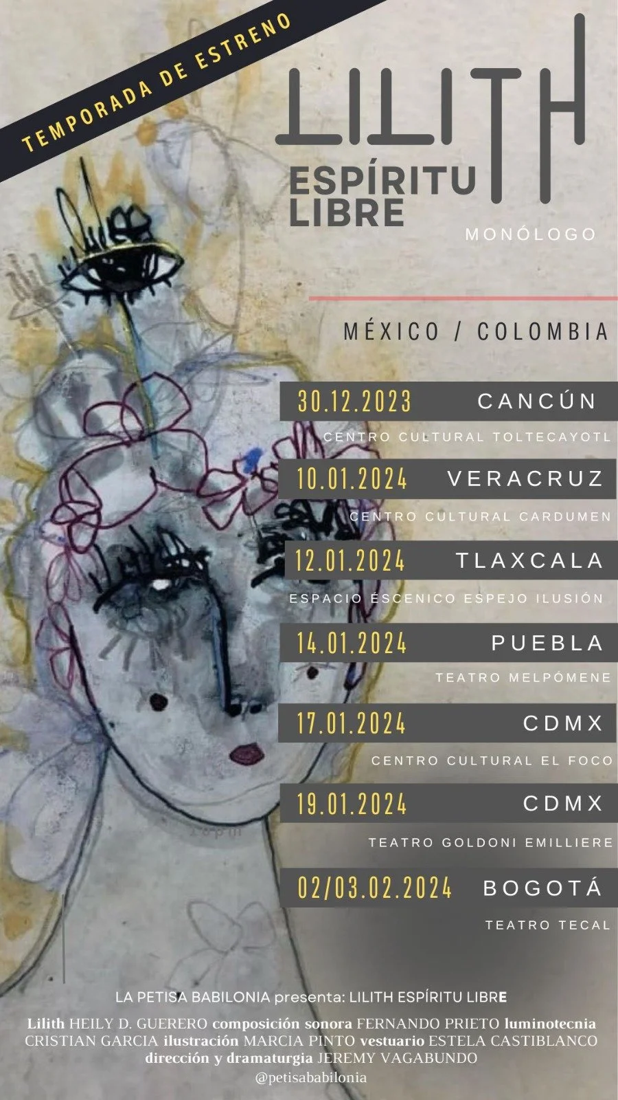 LA PETISA BABILONIA | PROYECTO TEATRAL MULTI ÉTNICO E ITINERANTE