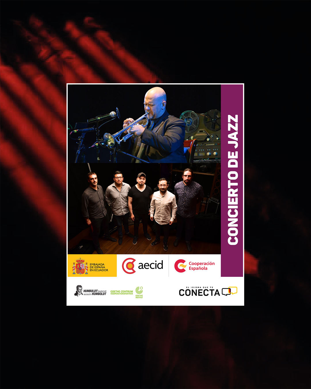 CONCIERTO DE JAZZ  Jordi Albert /Ecuador Encuentro  Homenaje a Chet Baker