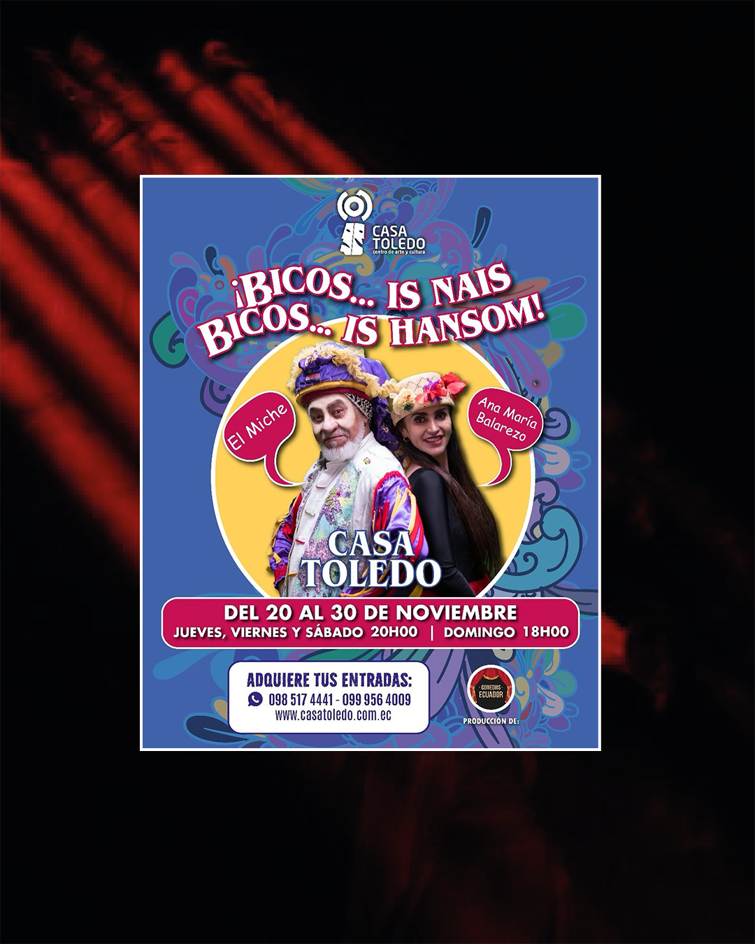 BICOS...IS NICE, BICOS... IS HANSOM