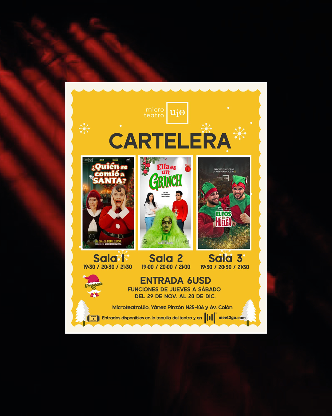 QUIÉN SE COMIÓ A SANTA ?- ELLA ES UN GRINCH - ELFOS EN HUELGA