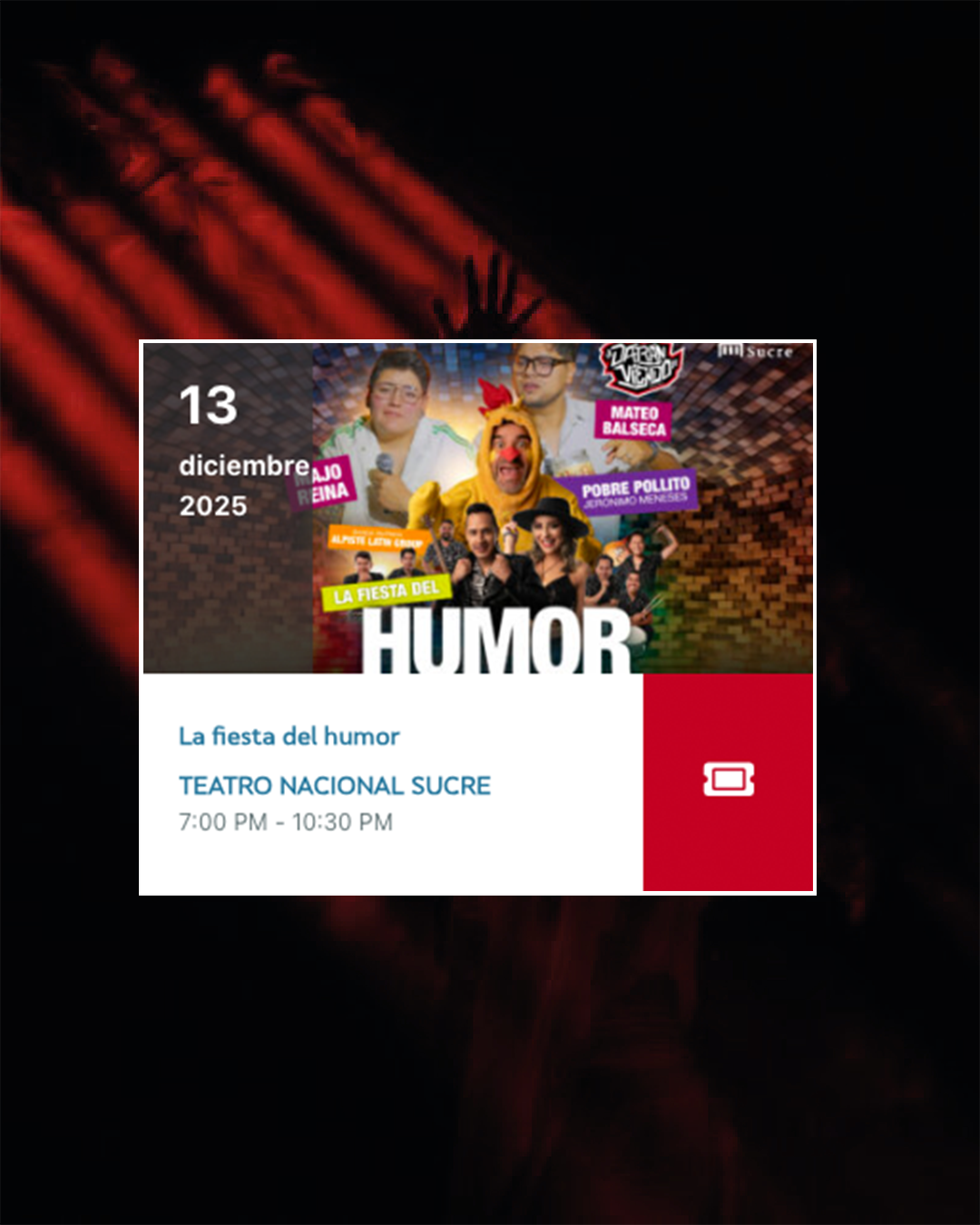 LA FIESTA DEL HUMOR 
