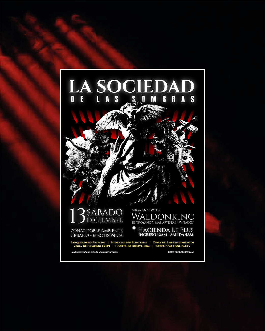 SOCIEDAD DE LAS SOMBRAS: El Encuentro de Mediodía a Madrugada que Impulsa la Cultura Emergente y la Inversión en Ecuador. (Apto solo para Mayores de 18 Años)