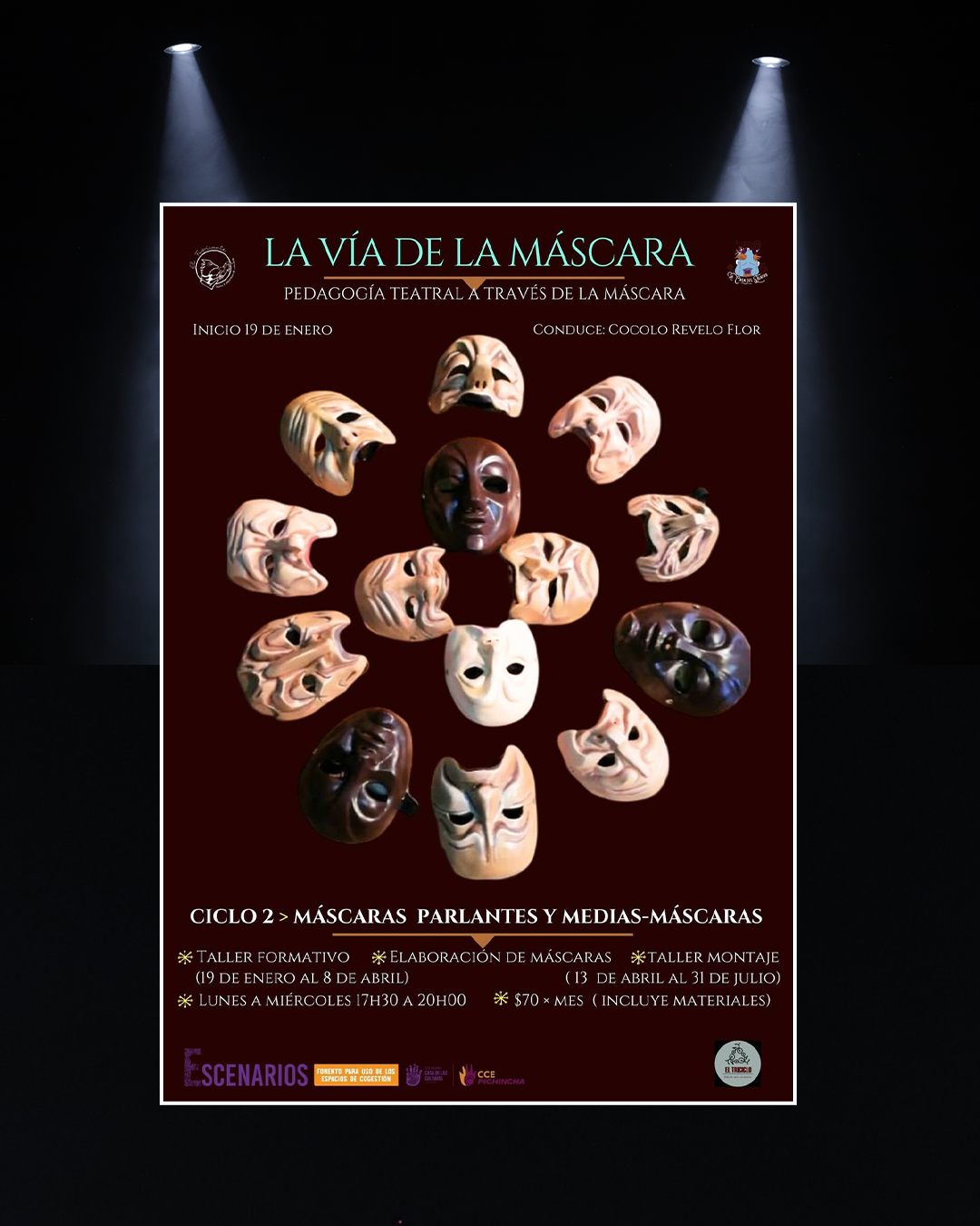 NUEVO CICLO DEL PROCESO PEDAGÓGICO: La vía de la máscara 