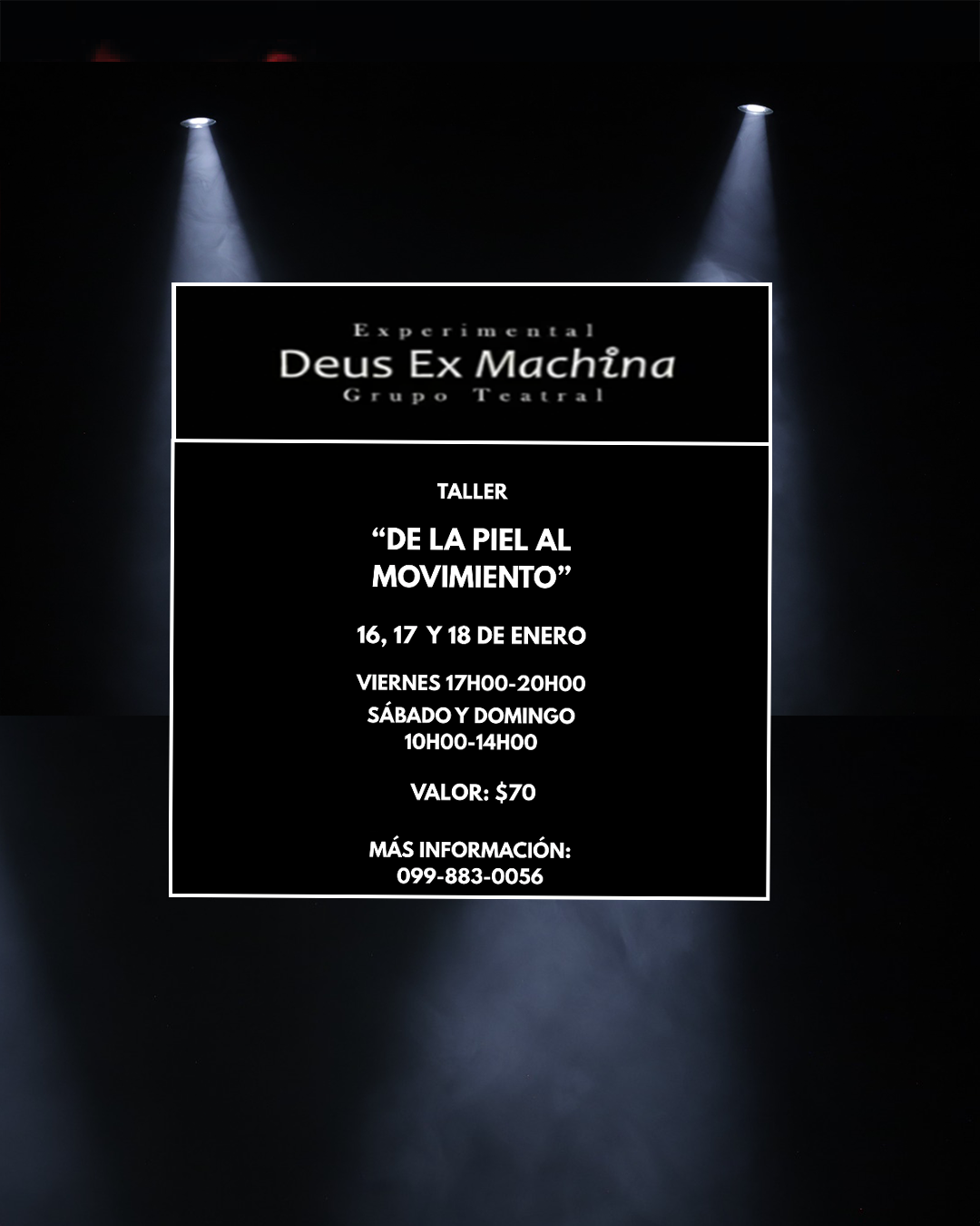 TALLER ESPECIAL: De la piel al Movimiento