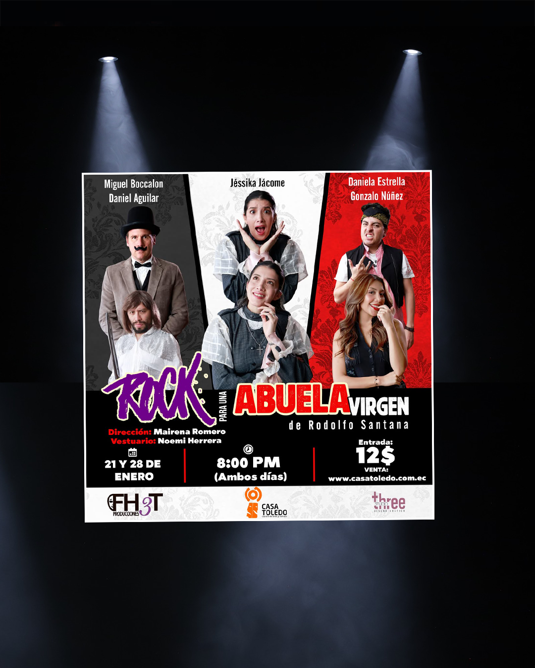 ROCK PARA UNA ABUELA VIRGEN