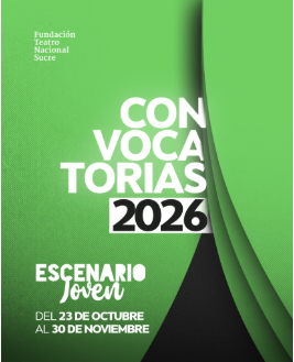 Resultados de la Convocatoria Nacional para el Proyecto Escenario Joven 2026
