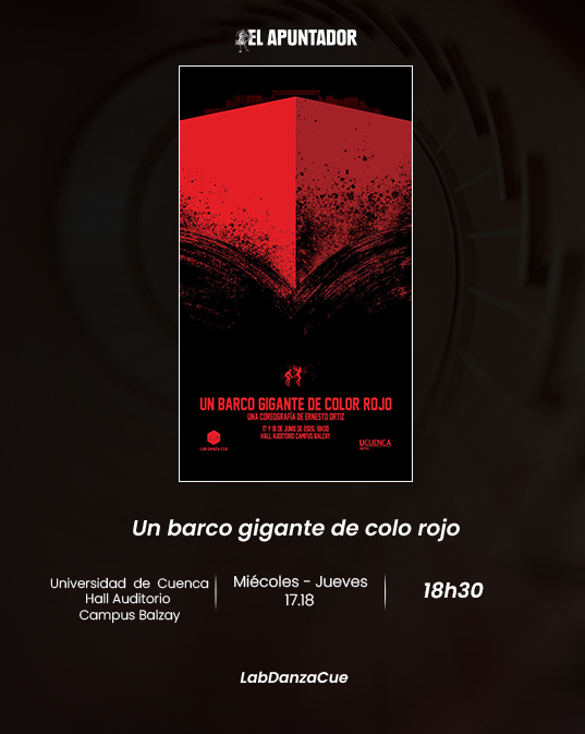 UN BARCO GIGANTE DE COLOR ROJO