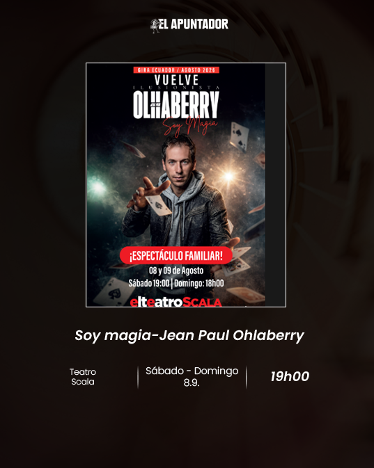 Soy Magia, Jean Paul Olhaberry