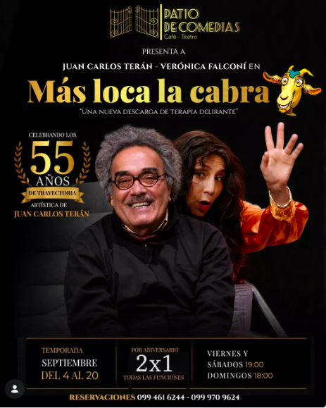 MÁS LOCA LA CABRA