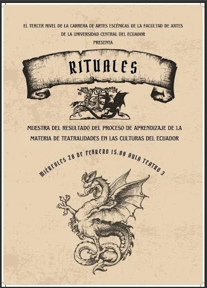 CONVOZPROPIA. Rituales y teatralidad como recurso pedagógico. Entrevista a Pablo Tates. Santiago Ribadeneira Aguirre