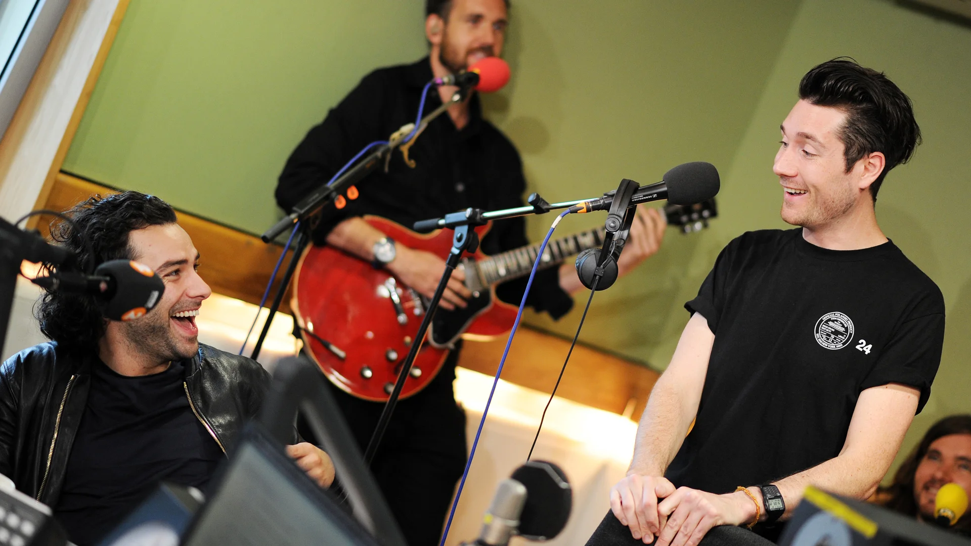 Dan Smith and Aidan Turner