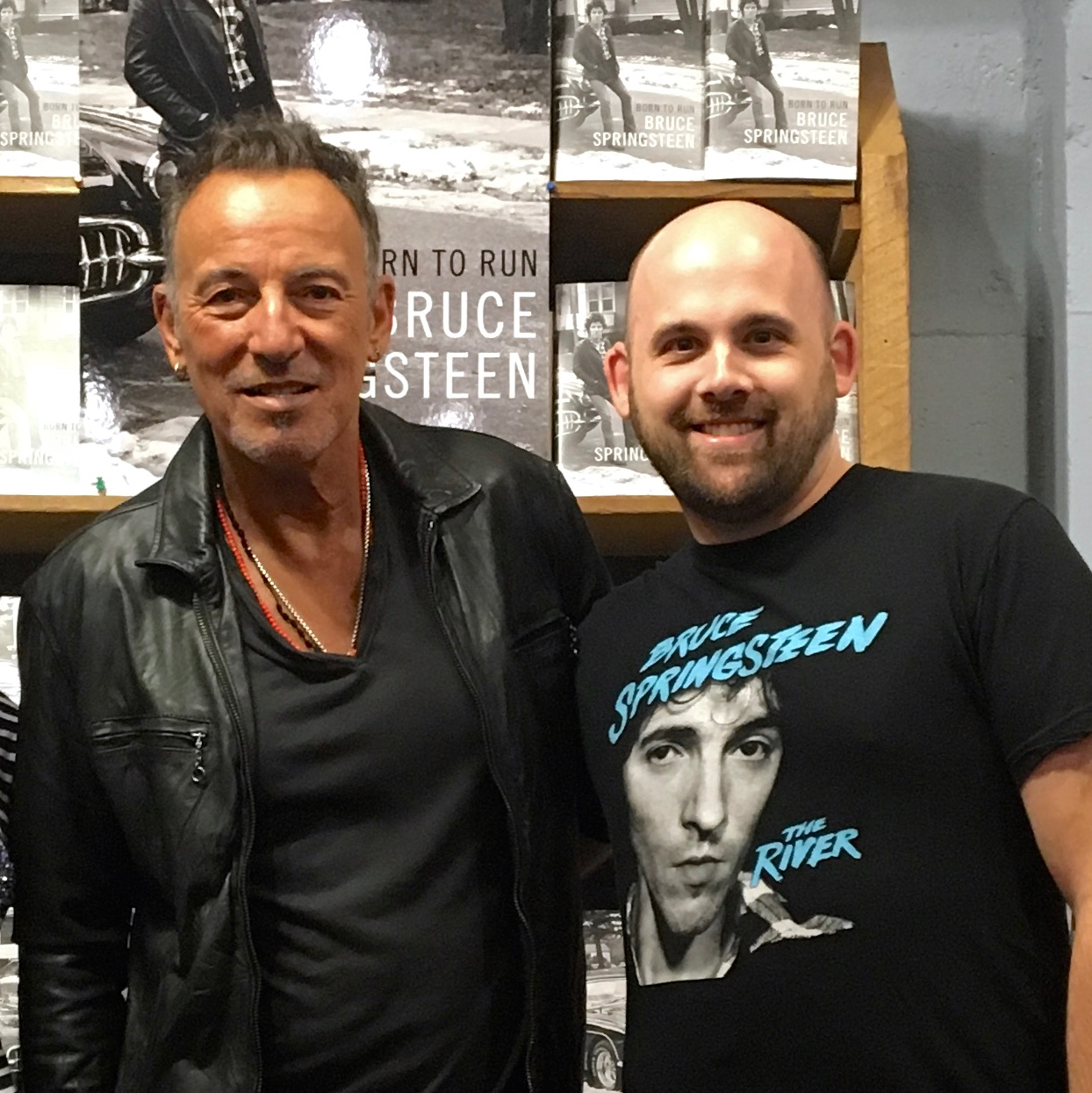 I couldn't find any professional-looking photos of myself, so here's one of me with Bruce Springsteen, which I think is even better.