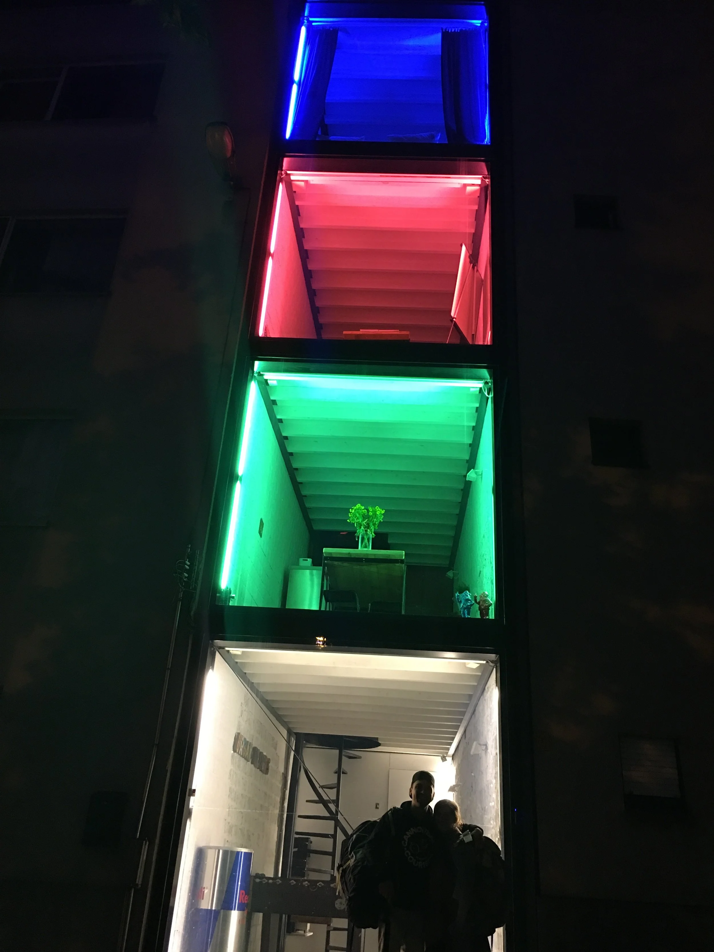 Here is the cool airbnb we stayed at in Antwerp...It's the thinnest rental you can find and runs 4 stories up... Trust me everyone will think you're the after party even if you're not!