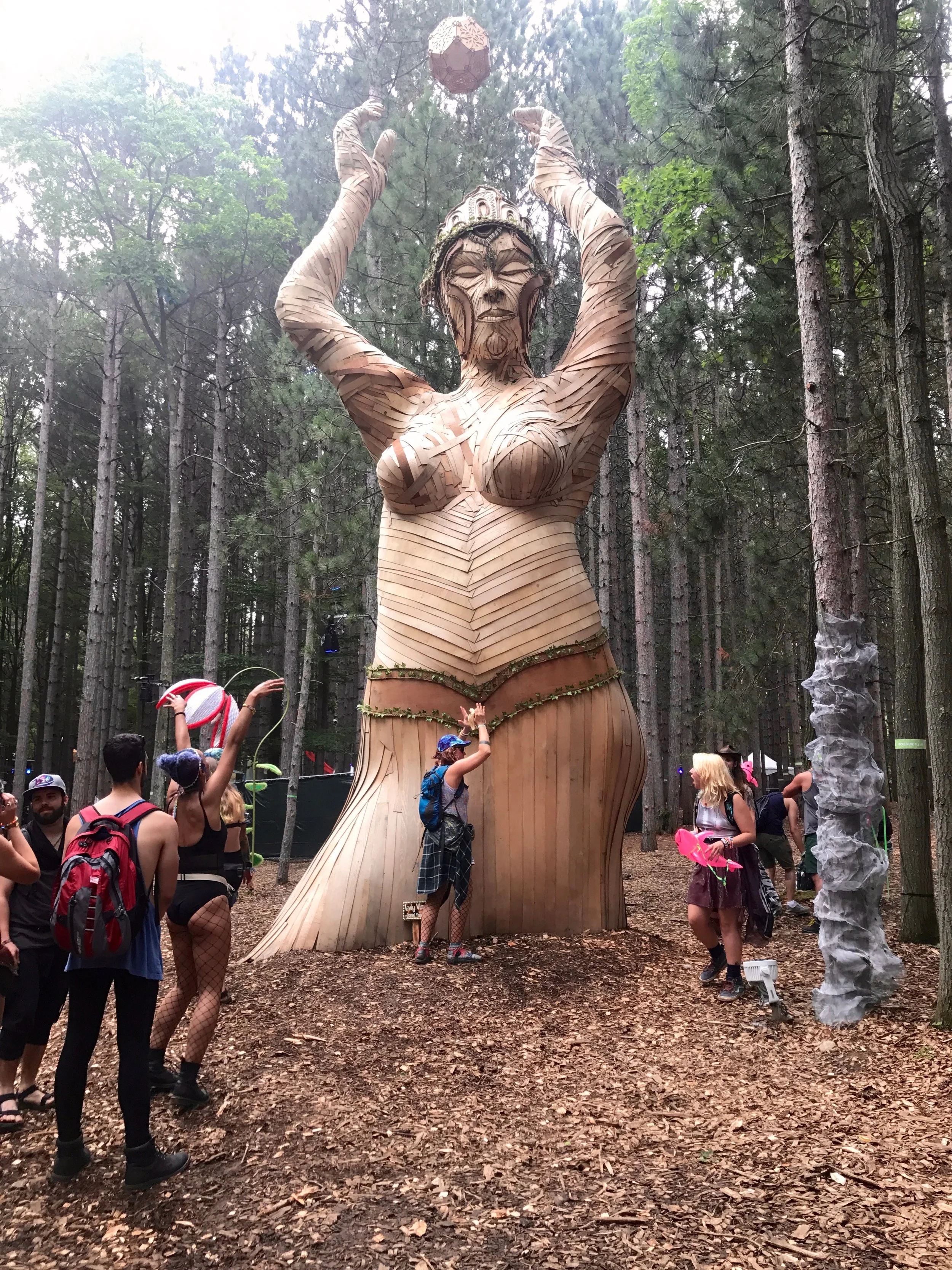 Mother of the Forest art installation