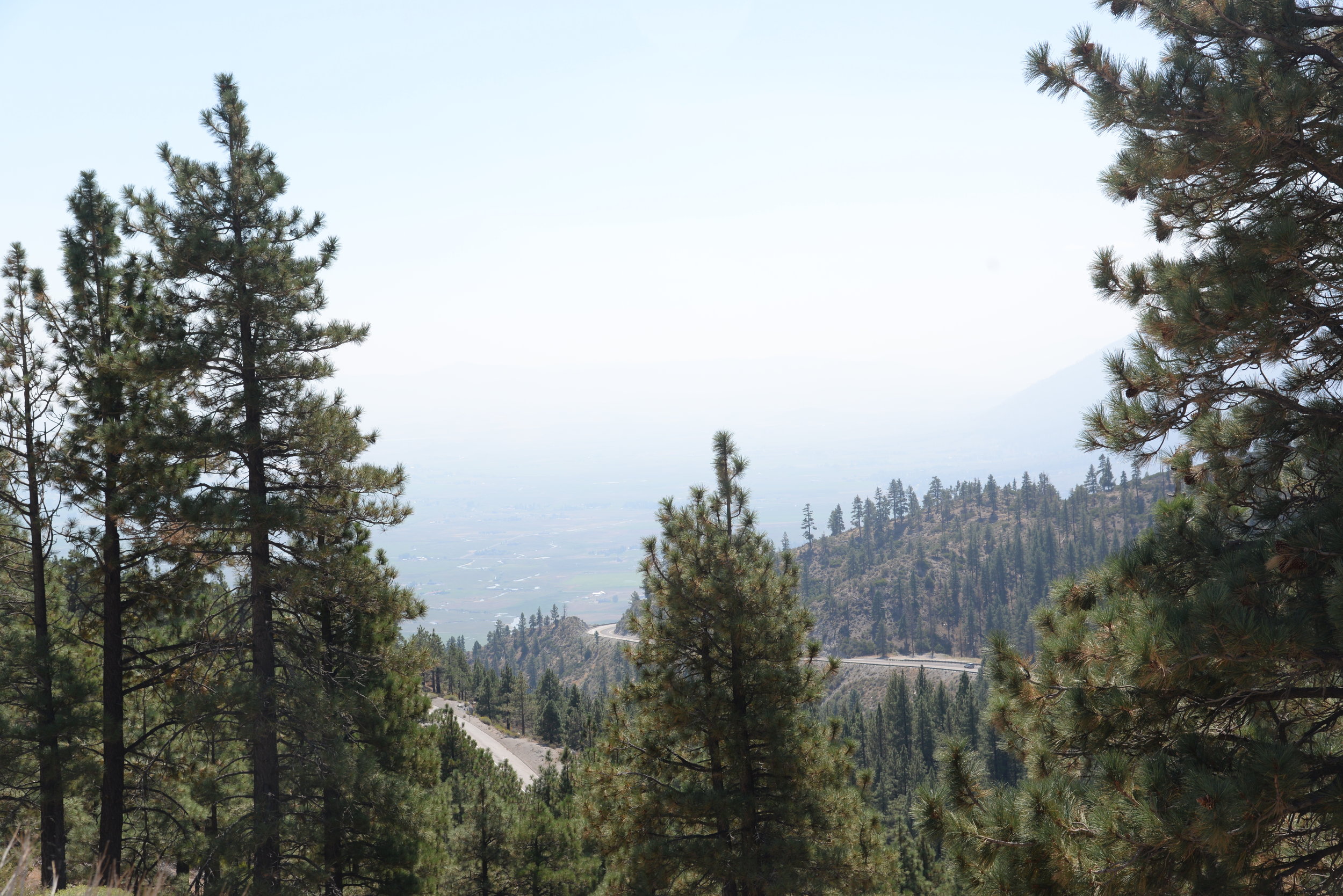 Heading towards Yosemite National Park.