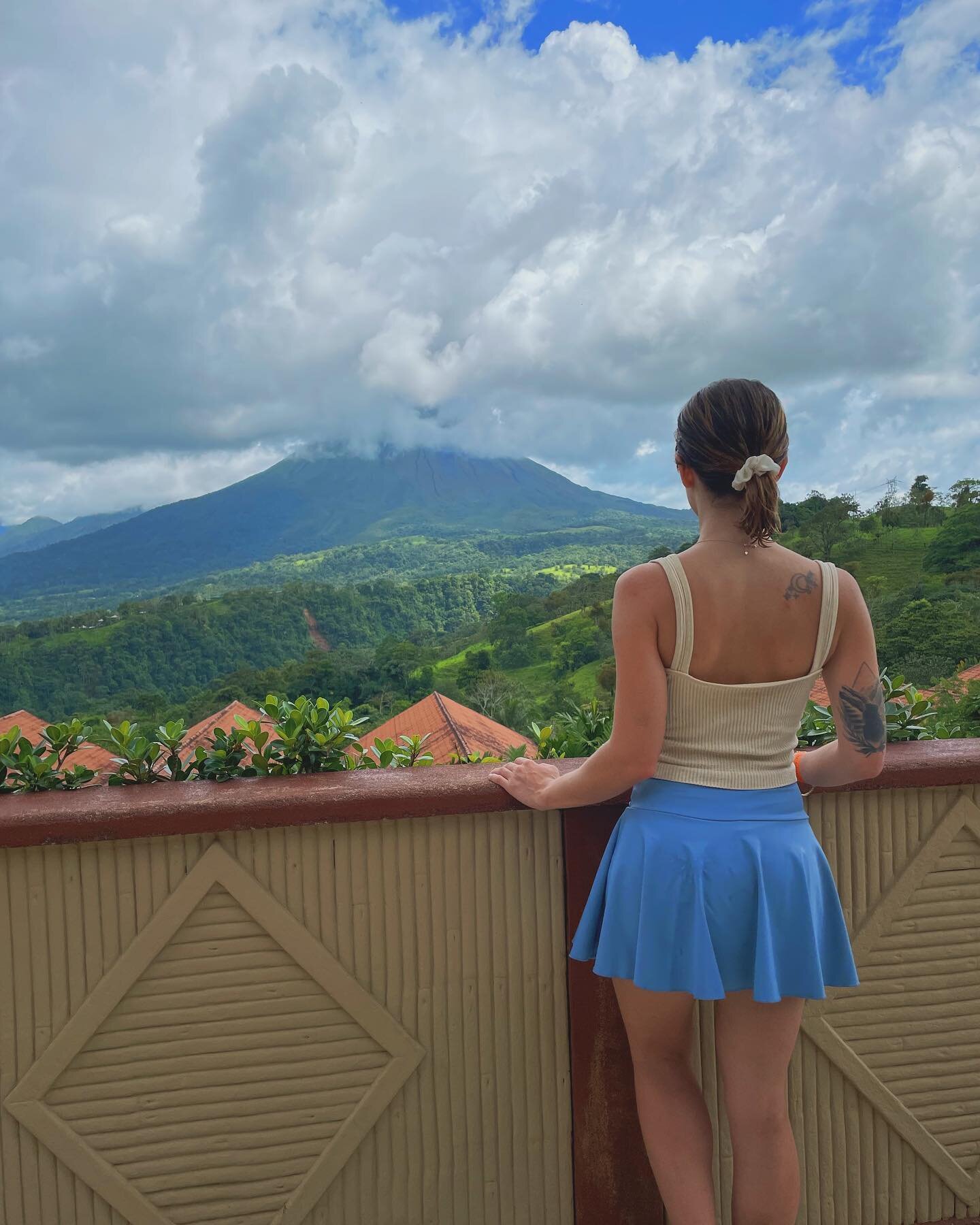 Buenos dias, Arenal 🌋🌤🌿💦