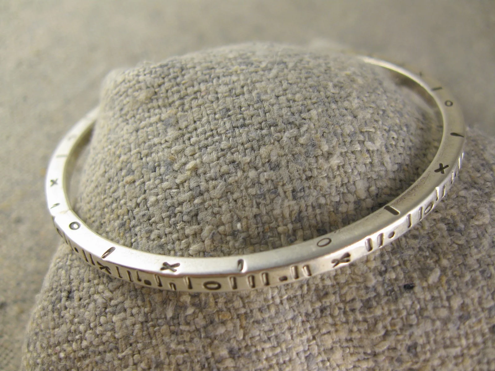 mini stamp bangle