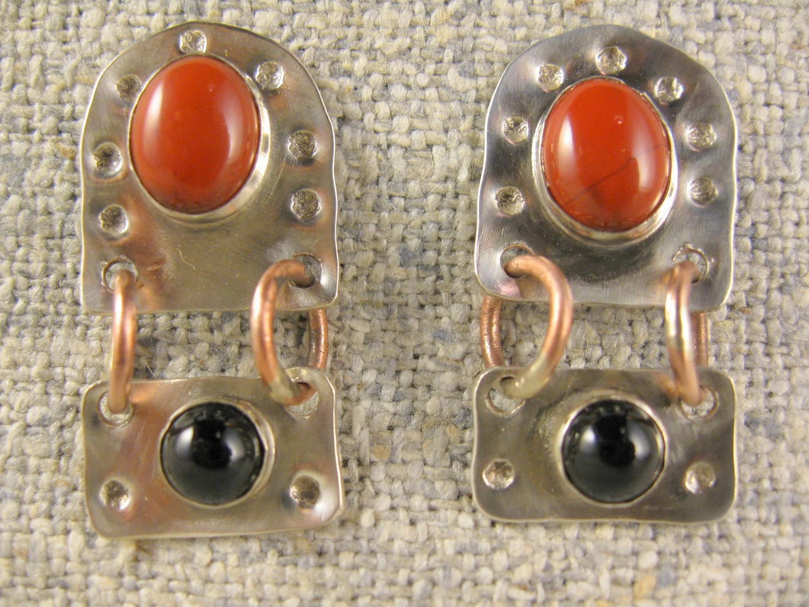 arch drop earrings