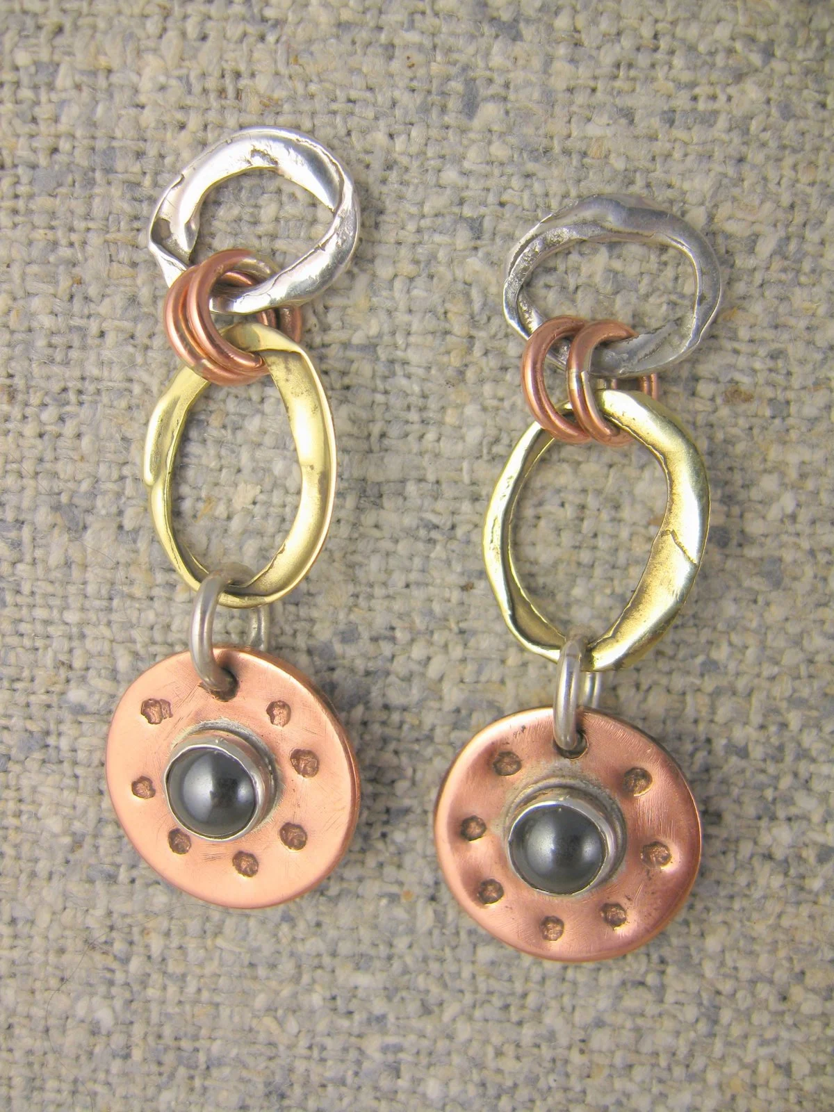 chain drop earrings