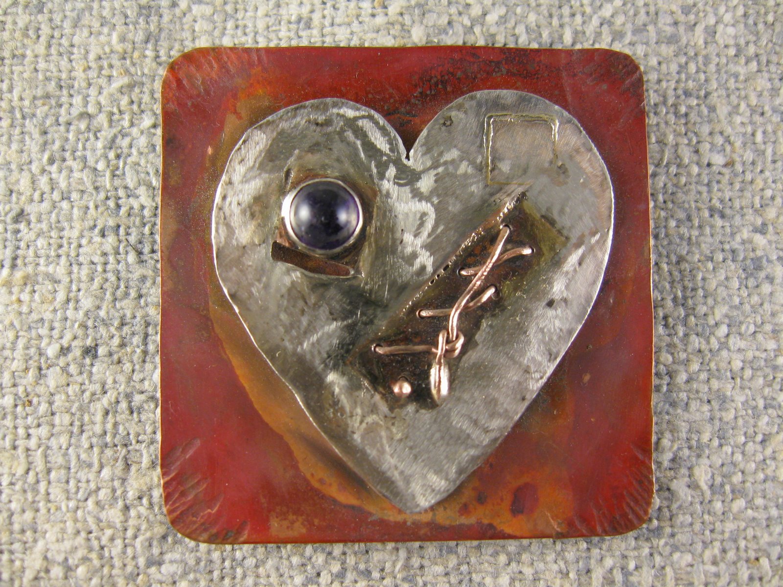 healing heart pin $76 (clearance)