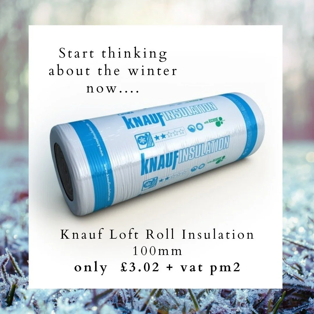 Competitive price, don't fool for the space saving roll from high street merchants. This is the real deal. 

We do also stock the roll in a 150mm and 200mm thickness to meet your desired depth. 

Remember, Free delivery locally.

01424 852727