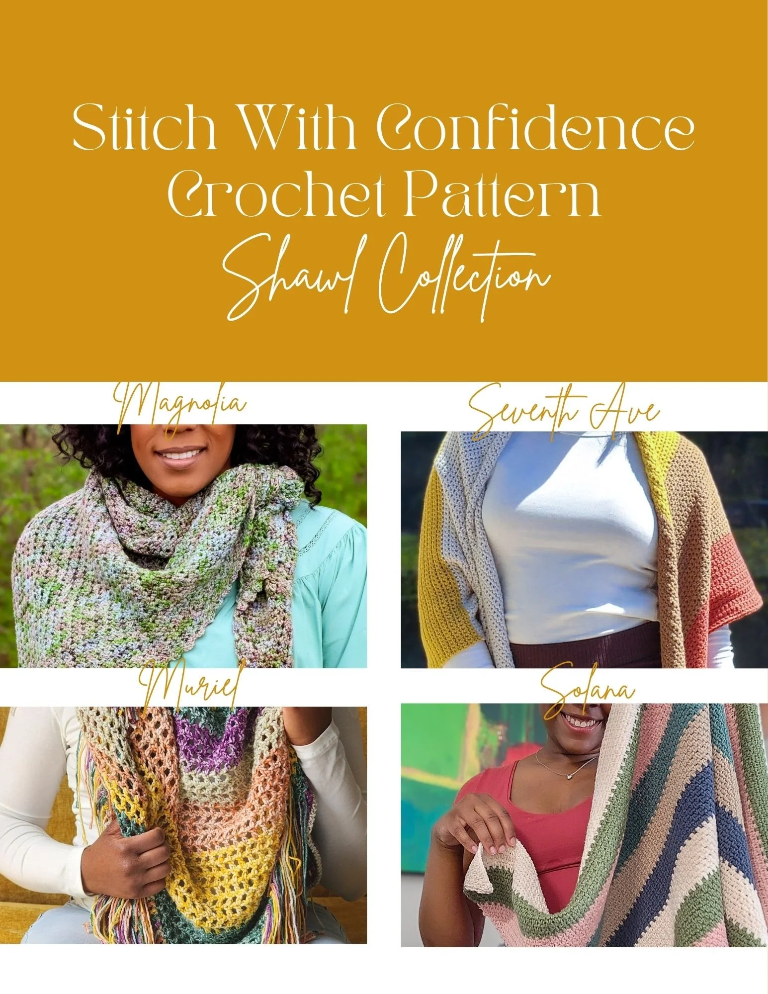 Stitch With Confidence Shawl Collection