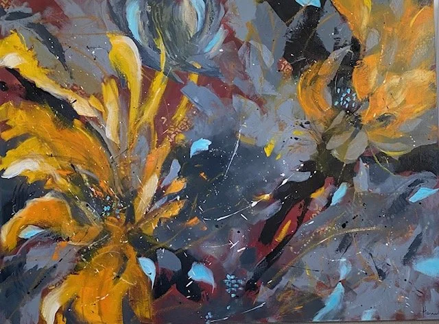 Overture/Yellow | 36” x 48” | $2000