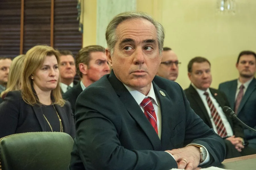 VA Secretary David Shulkin testifies at a Senate Committee on Veterans Affairs hearing on Wednesday, Jan. 17, 2018, on Capitol Hill in Washington, D.C. CARLOS BONGIOANNI/STARS AND STRIPES