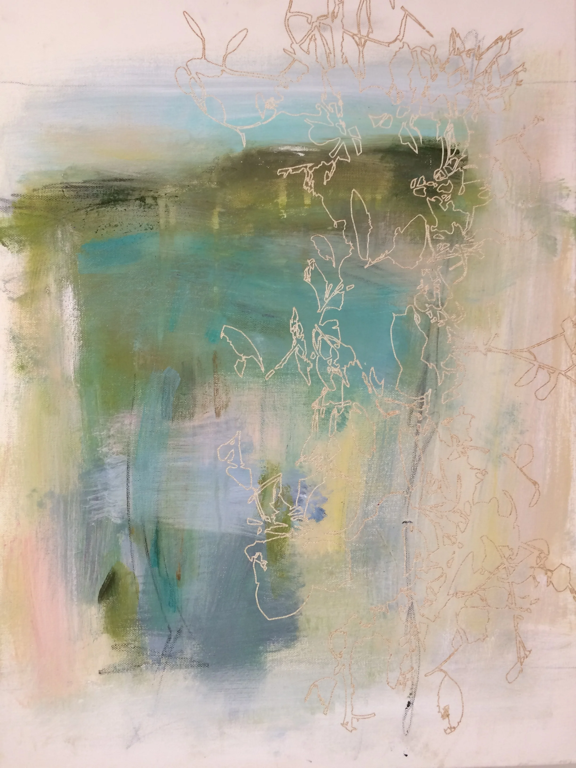 canvas original-"solitude"