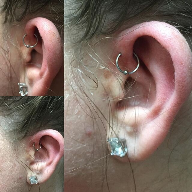 Got to do this forward helix today. Thanks again! #forwardhelixpiercing #piercings #piercing #gapiercers #atlpiercings #atlpiercers #girlswithpiercings #guyswithpiercings