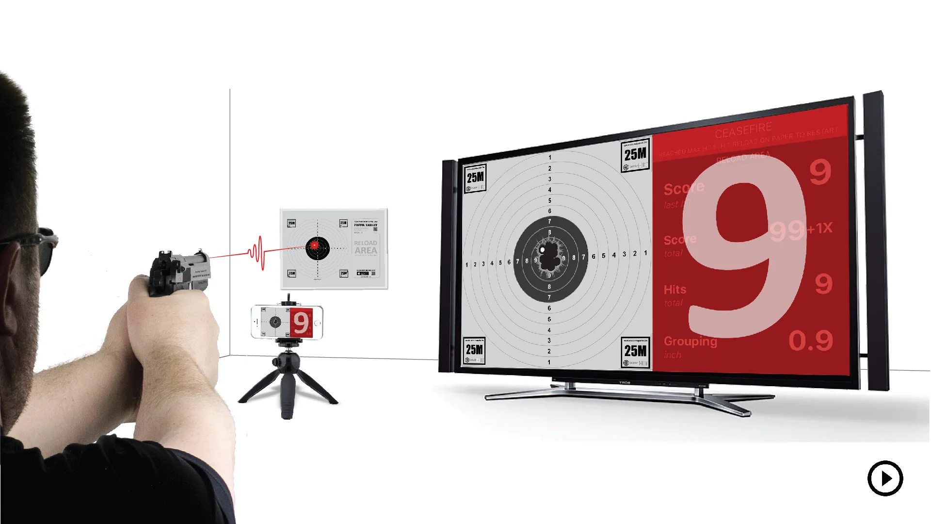LaserHIT Modern Firearm Training at Home