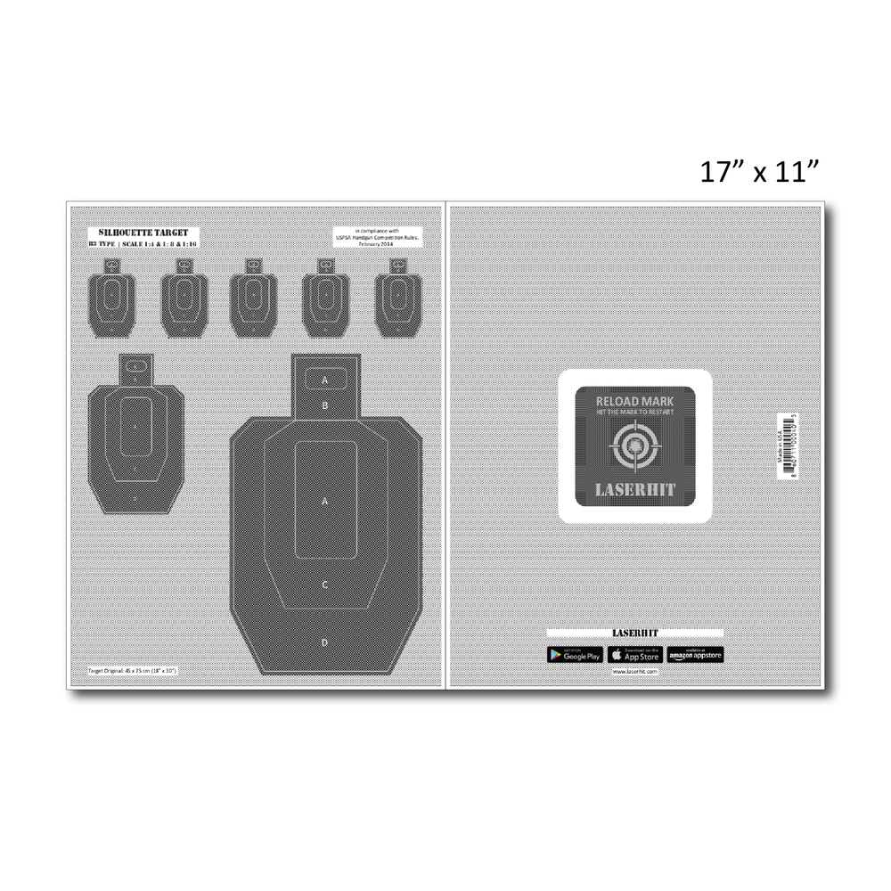 DRY FIRE WALL TARGETS — LaserHIT - Modern Firearm Training at Home