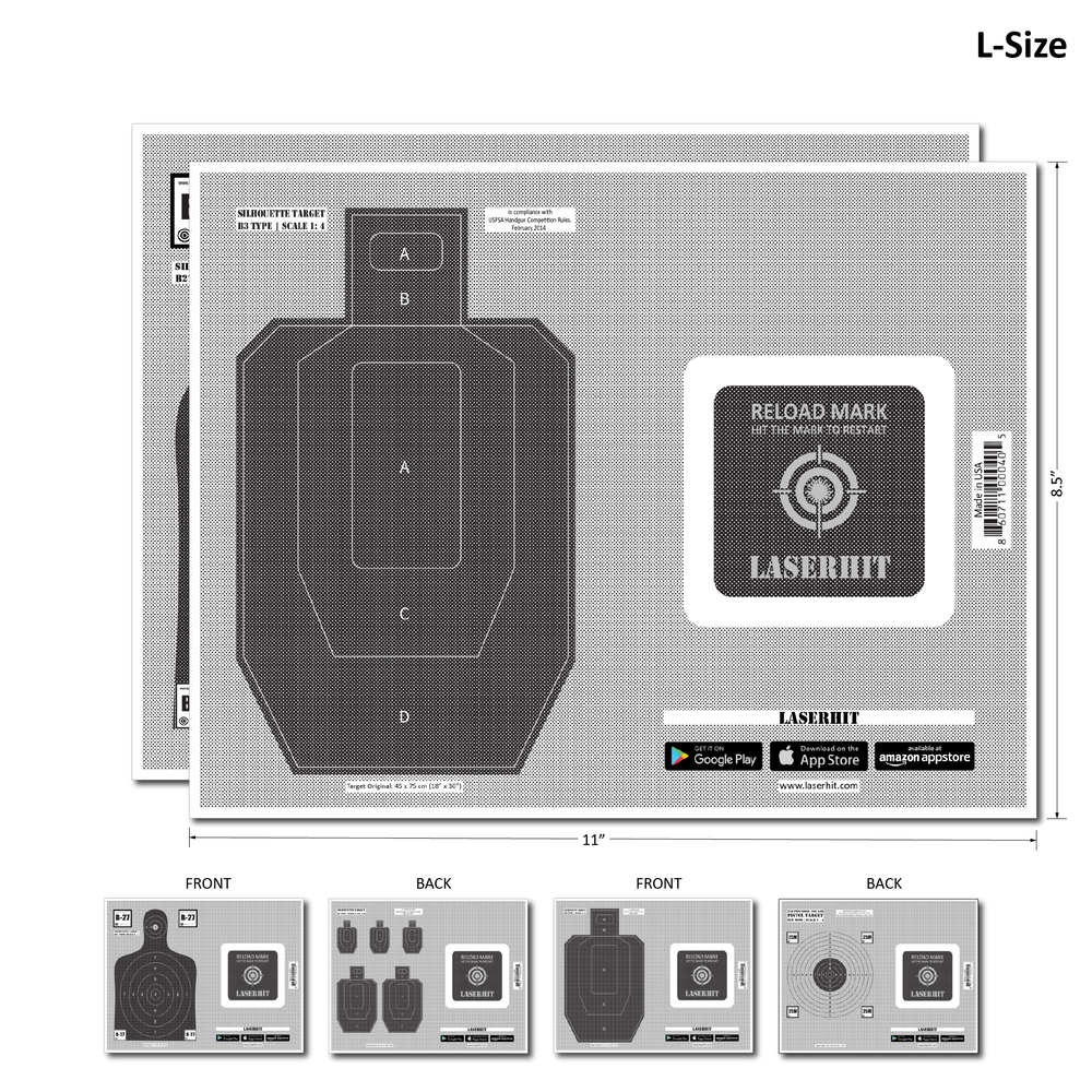 DRY FIRE TRAINING KIT - BASIC Plus — LaserHIT - Modern Firearm