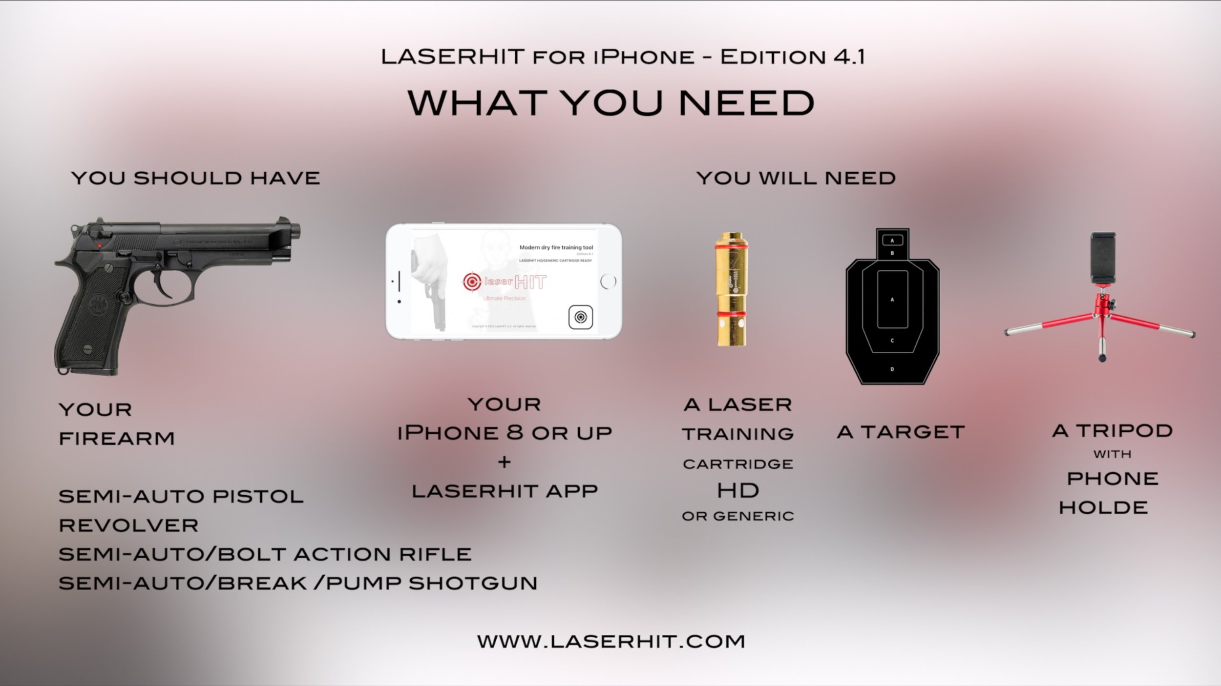 LaserHIT - Modern Firearm Training at Home