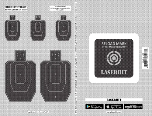 Targets — LaserHIT - Modern Firearm Training at Home