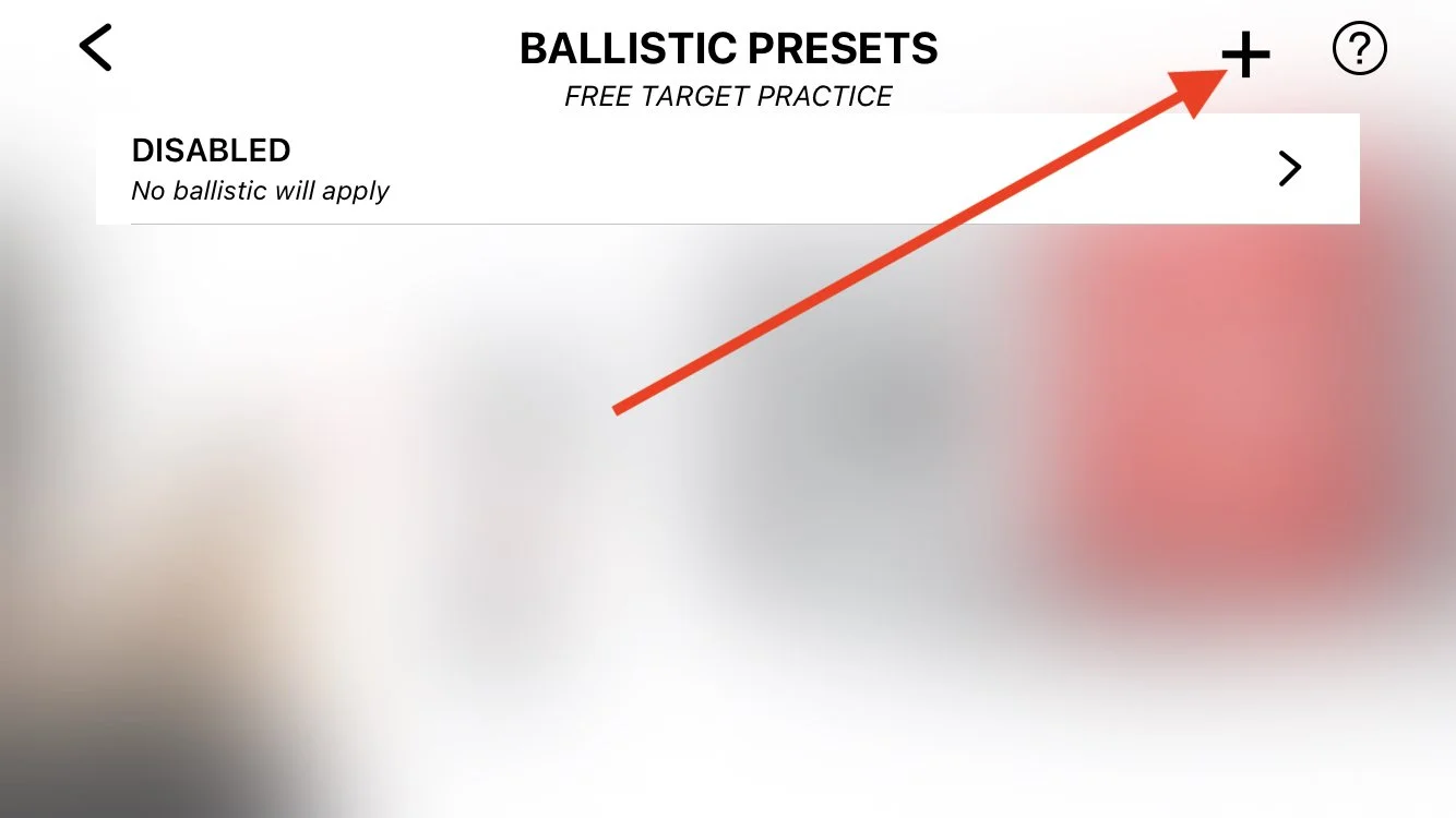 2. Tap on [+} icon to add a preset (Copy) (Copy)