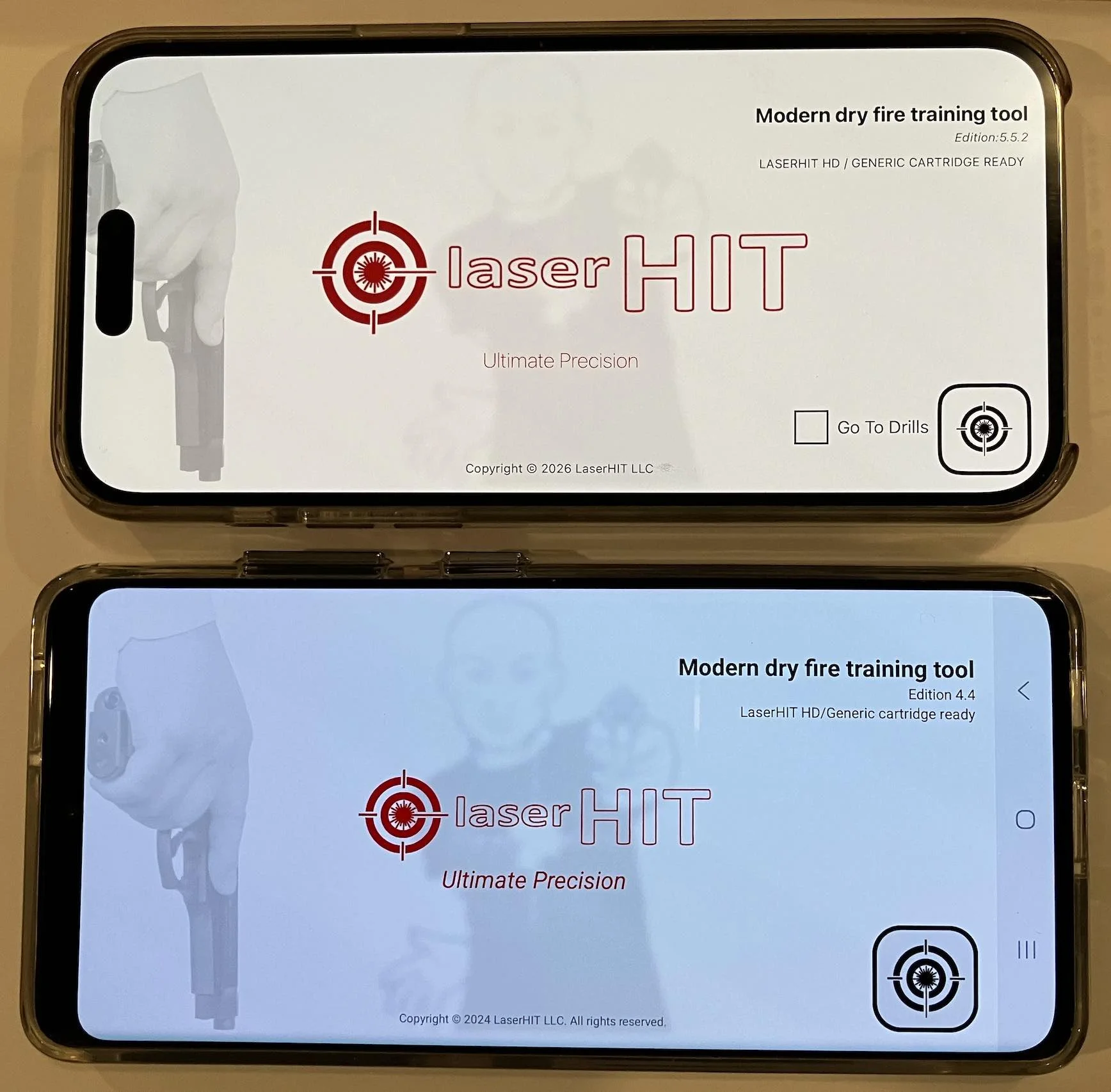 Android or iOS App: Two Arms of the Same Training System