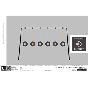 LaserHIT KYL DRILLS Targets Premium Paper and Heavy Duty sets