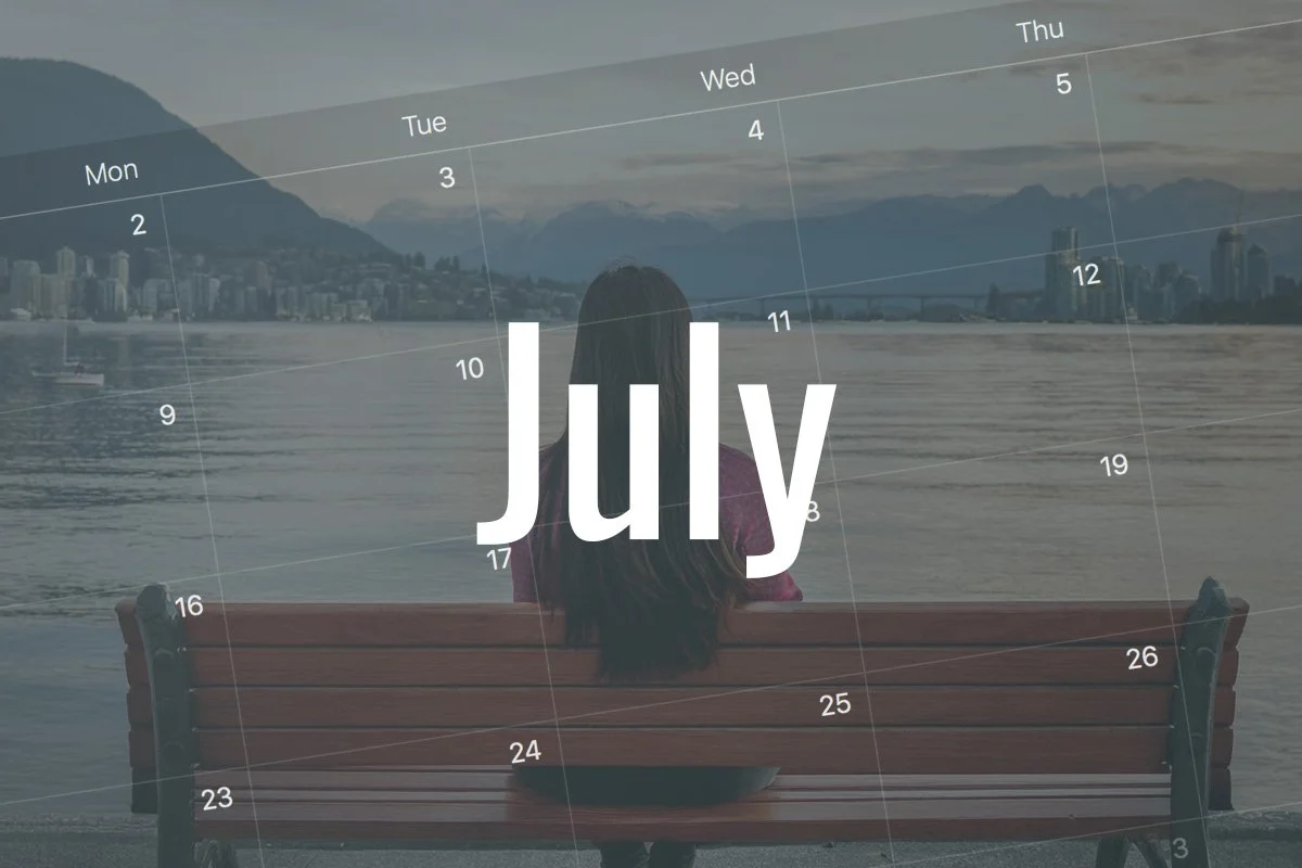 Prayer Calendar - July 2026