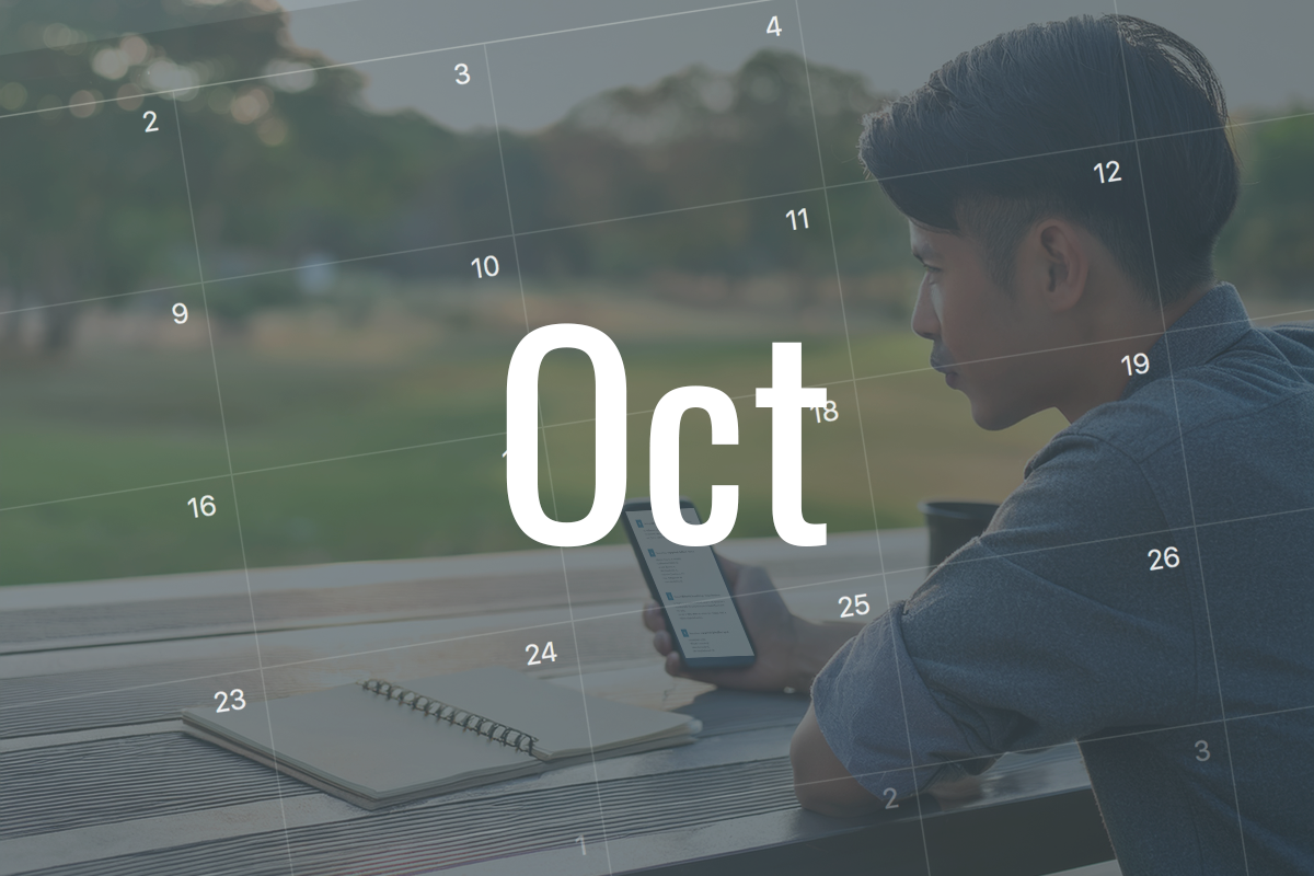 Prayer Calendar - October 2026
