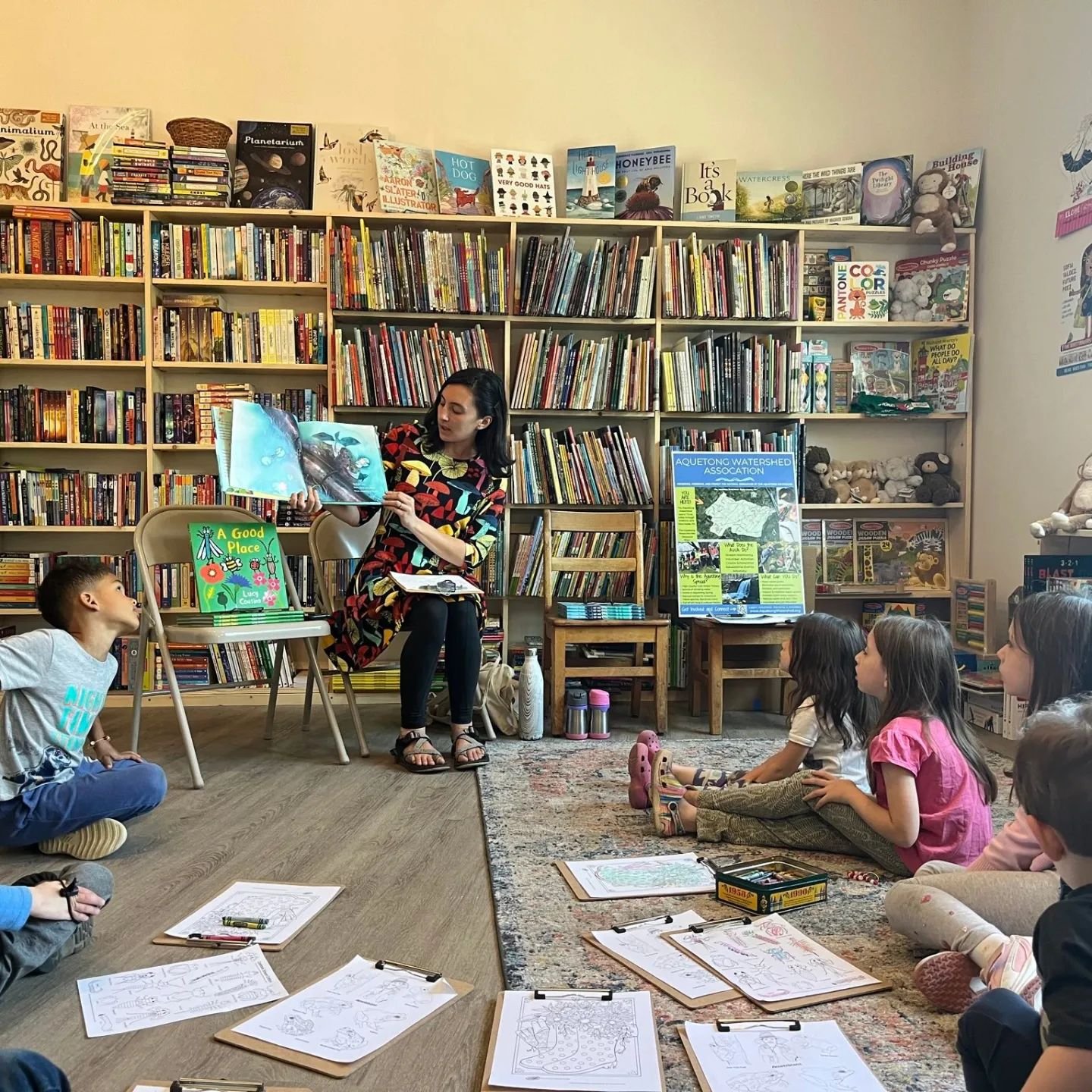 Celebrate Earth Day with a special storytime this upcoming Monday 4/22 at 2pm at Farley's @farleysbookshop! Join the Aquetong Watershed Association @aquetongwsa for some great stories about appreciating our environment. All ages are welcome! See you 